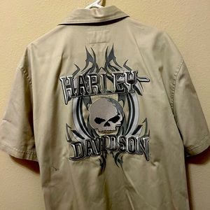 Embroidered Harley Davidson men’s shirt